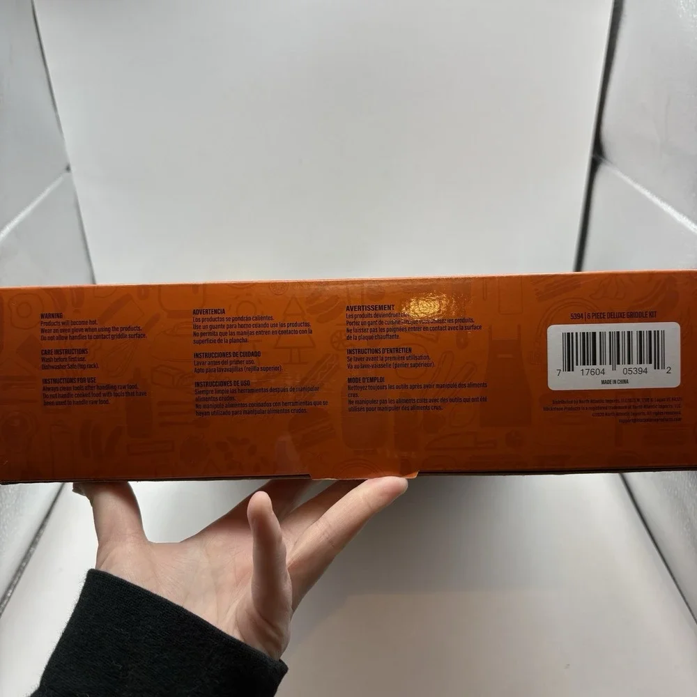 Blackstone 6 Piece Deluxe Griddle kit New!